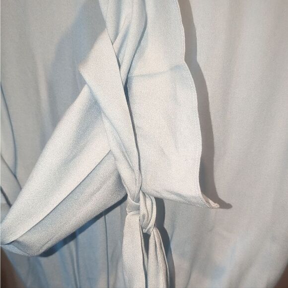 I AM STUDIO Sky Blue Long Sleeve Bodysuit SIZE S - Picture 3 of 7